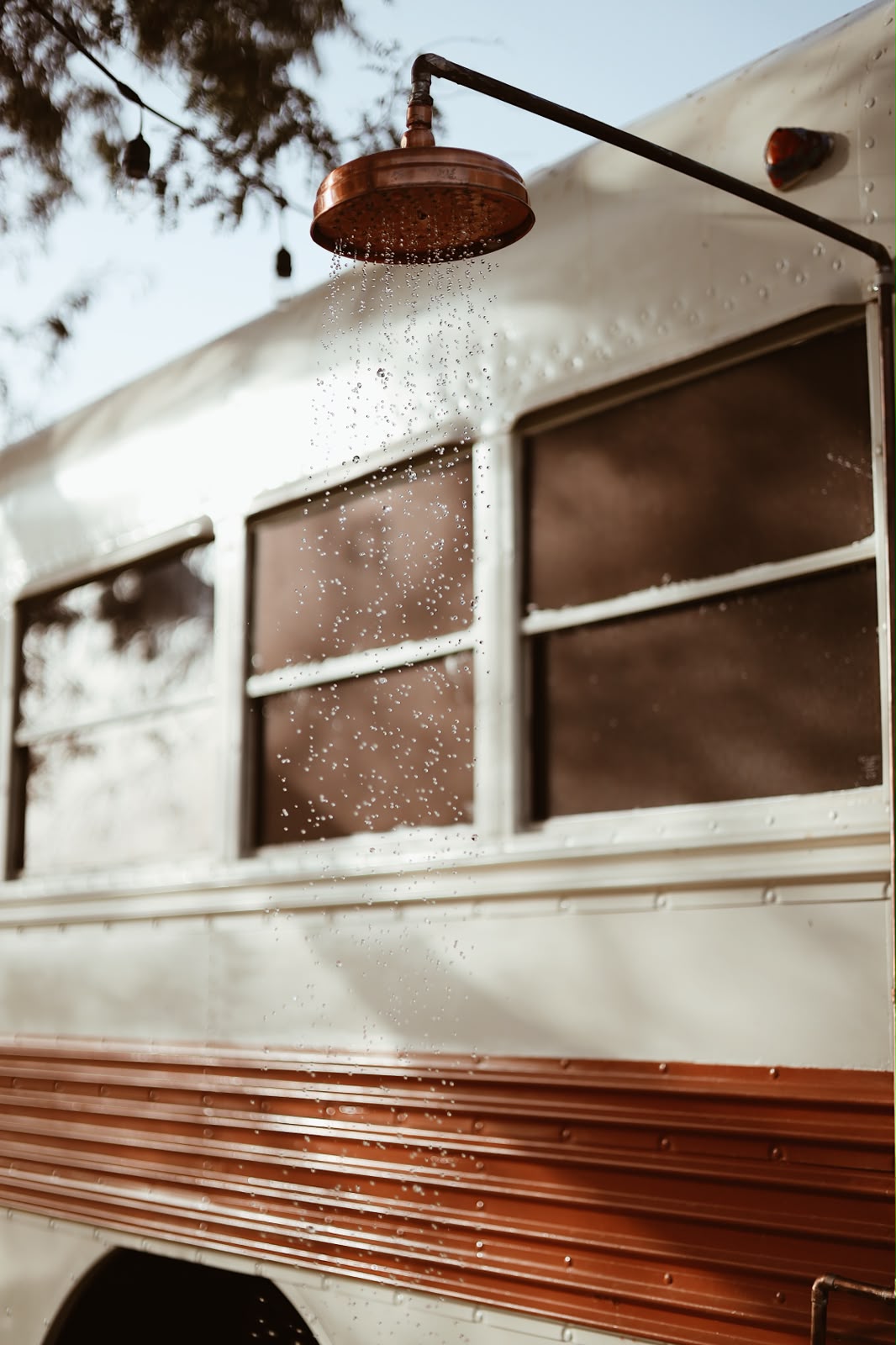Bus exterior detail