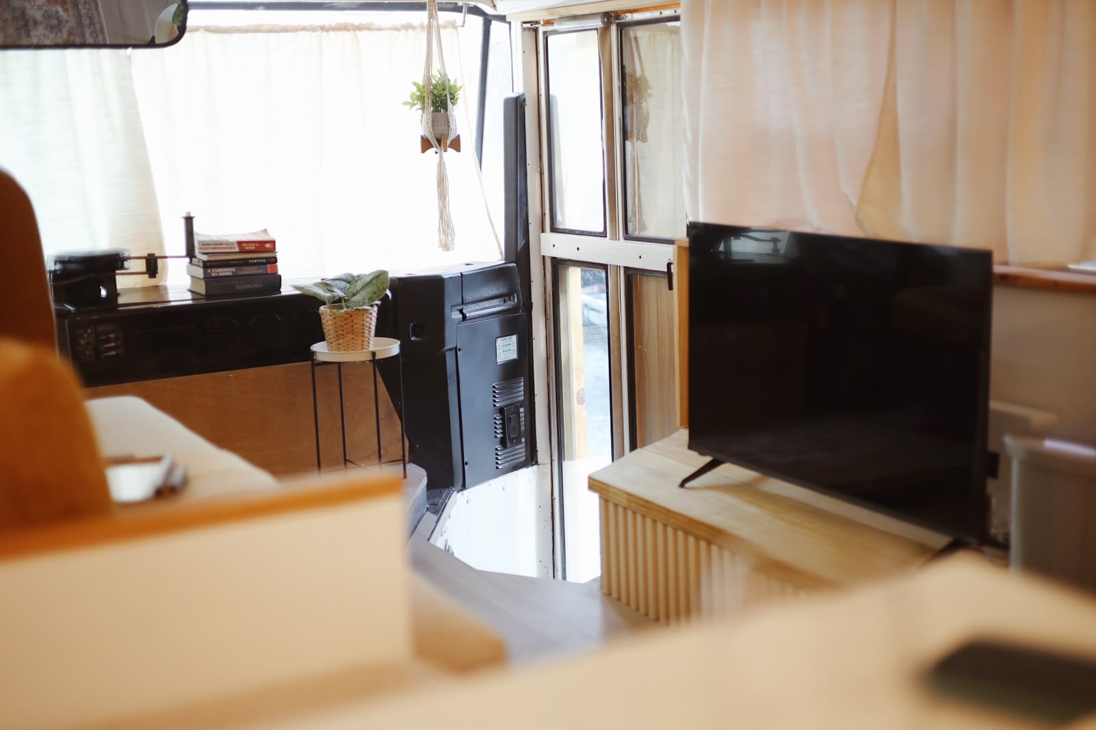 Living area at La Vagabus